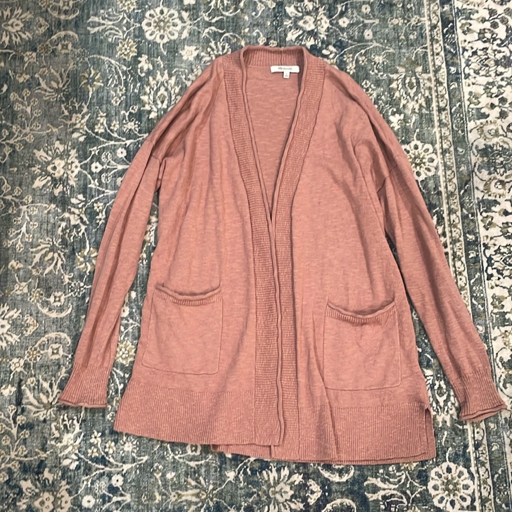 Madewell Long Cardigan (Size SM)